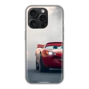 Силиконовый чехол Маквин для iPhone 16 Pro (Скоростной Маквин)