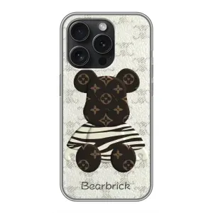 Крутые Чехлы Луи Виттон для iPhone 16 Pro (AlphaPrint) (Медведь LV)
