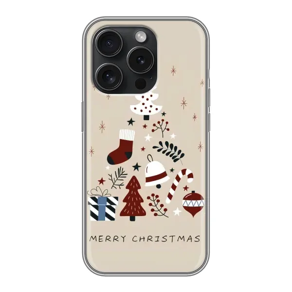 Чохол з принтом «Merry Christmas» для iPhone 16 Pro Чохол з принтом «Merry Christmas» для iPhone 16 Pro
