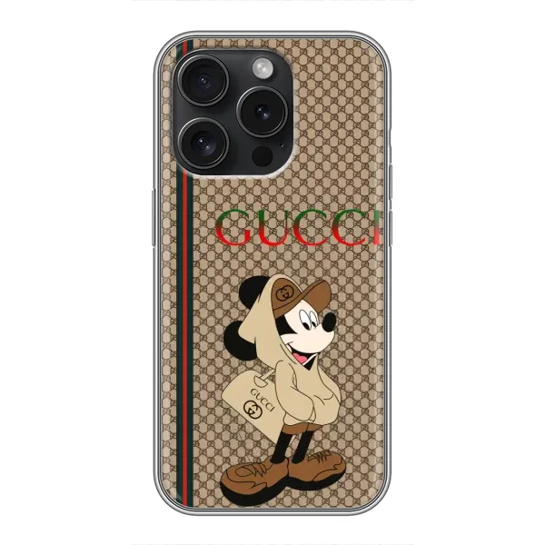 Чохол з принтом «Mickey GUCCI» для iPhone 16 Pro Чохол з принтом «Mickey GUCCI» для iPhone 16 Pro