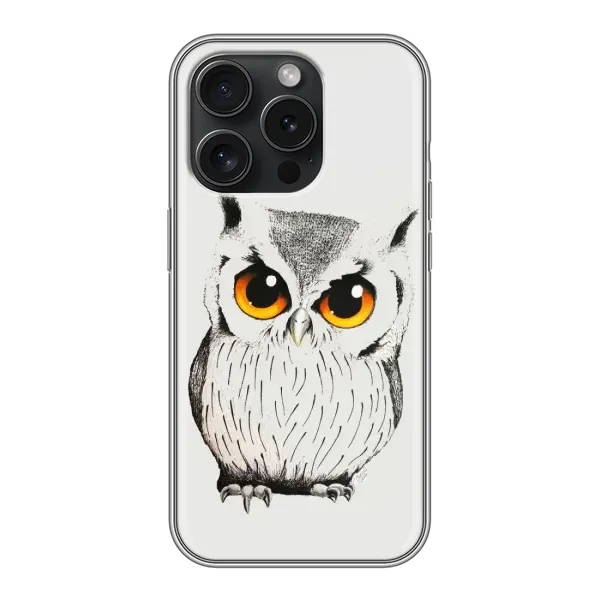 Чехол с принтом «Милая Сова» для iPhone 16 Pro Чехол с принтом «Милая Сова» для iPhone 16 Pro