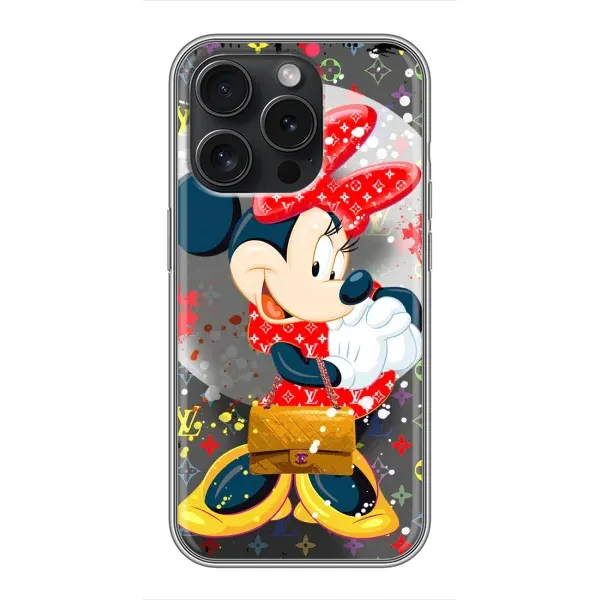 Чохол з принтом «Minni з бантіком» для iPhone 16 Pro