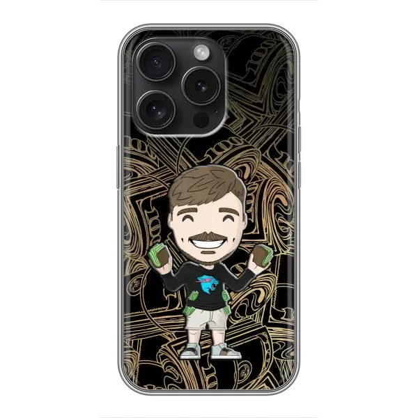 Чехол с принтом «Mister Beast» для iPhone 16 Pro