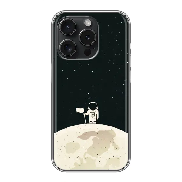 Чехол с принтом «На луне» для iPhone 16 Pro