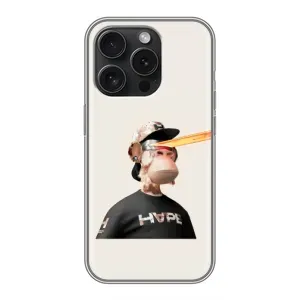 Чехлы с Обезьянами NFT для iPhone 16 Pro (AlphaPrint) (обезьяна NFT в очках)