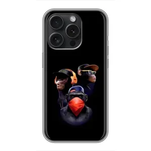 Чохол з Мавпами iPhone 16 Pro - (AlphaPrint)