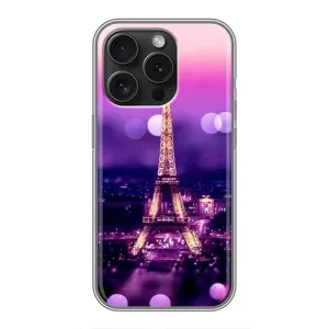Чехол Эйфелева Башня для iPhone 16 Pro - (AlphaPrint) (Париж Башня)