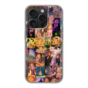 Чехол Рапунцель для iPhone 16 Pro (Коллаж Рапунцель)