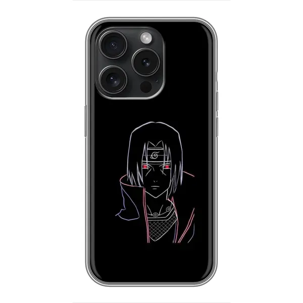 Чехол с принтом «силуэт Итачи» для iPhone 16 Pro