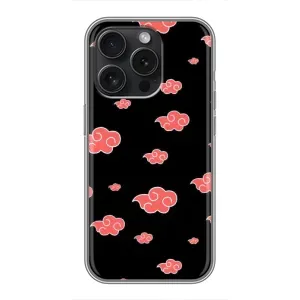 Чехол с принтом «Тучки Аниме» для iPhone 16 Pro