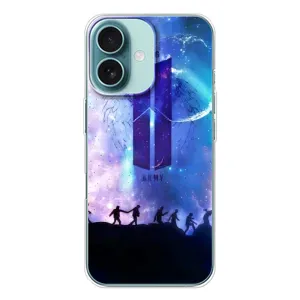 Чохли BTS для iPhone 16 (AlphaPrint) (Army BTS)