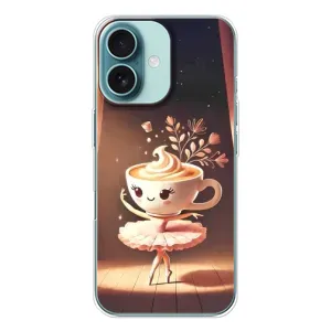 Чохол з мемом Тралалело тралала на iPhone 16 (Балерина капучина)