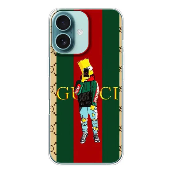 Чохол з принтом «Барт ГУЧЧІ» для iPhone 16