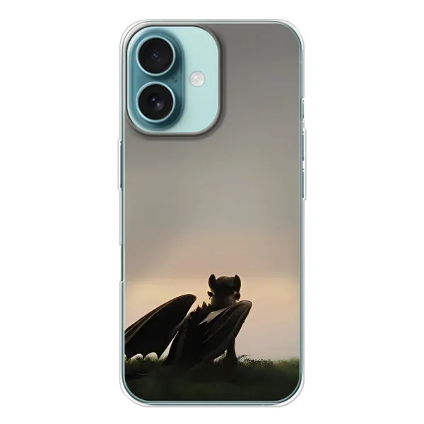 Чехол с принтом «Беззубик» для iPhone 16