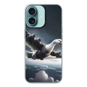 Чохол з мемом Тралалело тралала на iPhone 16 (Бомбардіні гусіні)