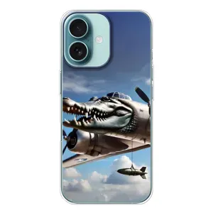 Чохол з мемом Тралалело тралала на iPhone 16 (Бомбардіро крокоділо)