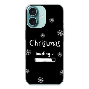 Рождественские, Праздничные Чехлы для Айфон 16 (Christmas loading)