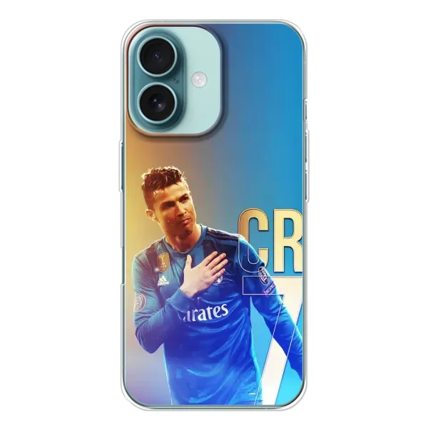 Чохол з принтом «CR7 Real» для iPhone 16 Чохол з принтом «CR7 Real» для iPhone 16
