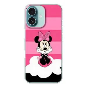 Эксклюзивный чехол для iPhone 16 (AlphaPrint - Мультяшные) (Девочка Maus)