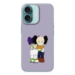 Чехлы для iPhone 16 - Bearbrick Louis Vuitton (PREMIUMPrint) (Дружба Беарбрик)