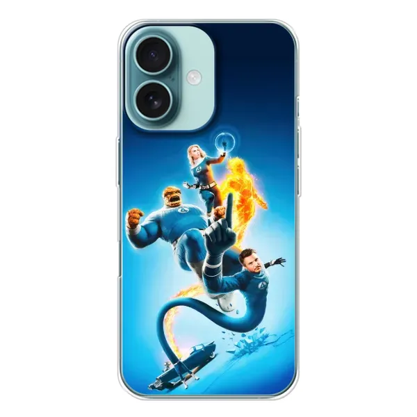 Чехол с принтом «Герои Фантастическая Четверка» для iPhone 16