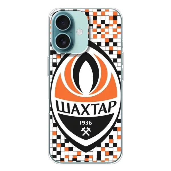 Чехол с принтом «ФК Шахтер» для iPhone 16
