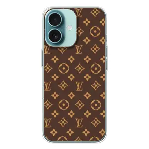 Чохли Луі Вітон для iPhone 16 (AlphaPrint - LOUIS VUITTON) (фон LOUIS VUITTON)