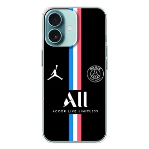Чохли PSG для iPhone 16 (AlphaPrint) (футболка ПСЖ)