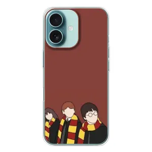 Чохли з Гаррі Поттером для iPhone 16 (AlphaPrint) (Гарі з друзями)