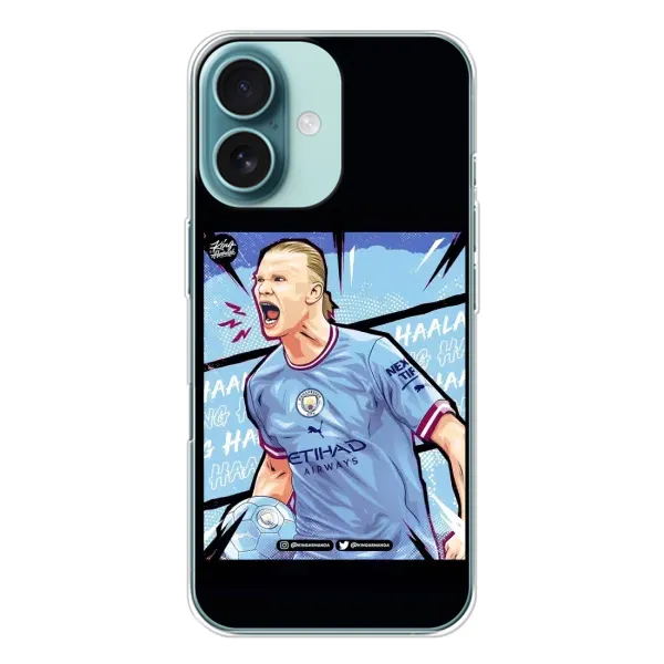 Чехол с принтом «гол Эрлинг Холланд» для iPhone 16