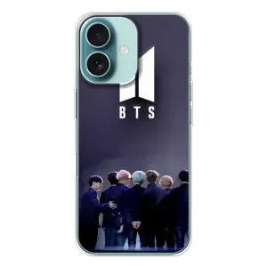 Чохли BTS для iPhone 16 (AlphaPrint) (Група BTS)