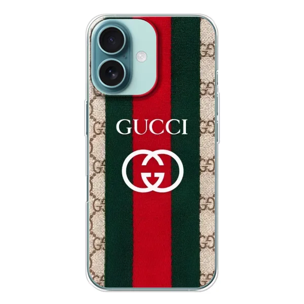 Чохол з принтом «Gucci дизайн» для iPhone 16