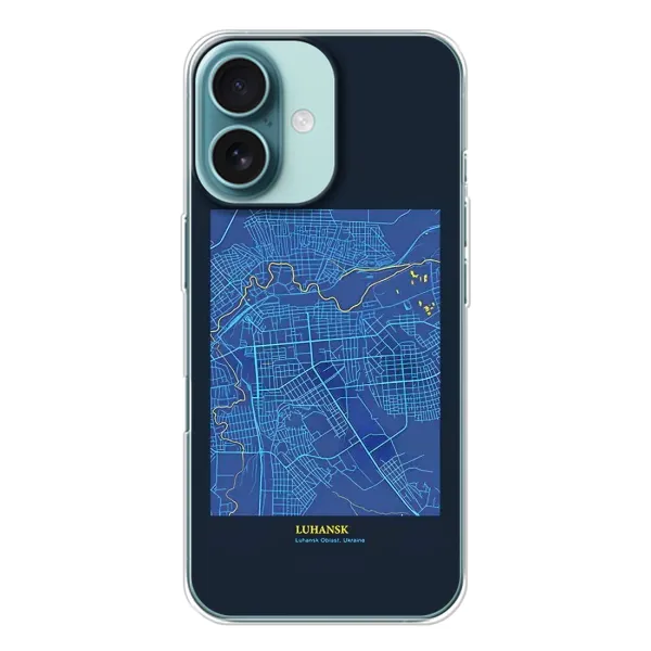 Чехол с принтом «Гуганск» для iPhone 16