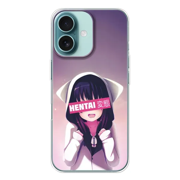 Чохол з принтом «Hentai chan» для iPhone 16