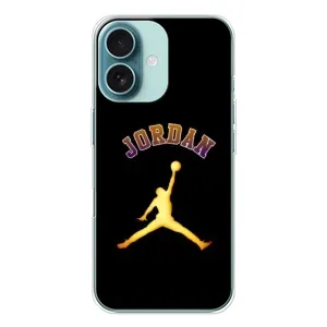 Чохли для iPhone 16 - з картинкою JORDAN (AlphaPrint) (Jordan Gold)