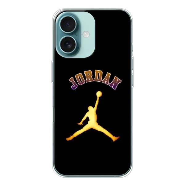 Чехол с принтом «Jordan Gold» для iPhone 16