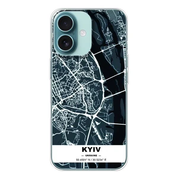 Чехол с принтом «Киев» для iPhone 16