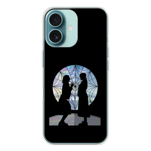 Чехол с принтом «комната Уэнздей» для iPhone 16