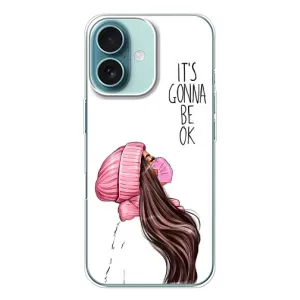 Чехол с печатью для iPhone 16 - (Мода) (AlphaPrint) (Коронавирус)