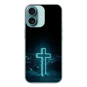Чехол для iPhone 16 (AlphaPrint) - (Христианские)