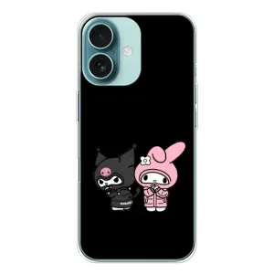 Чехол с кроликом Куроми на iPhone 16 (Куроми и Мелоди)