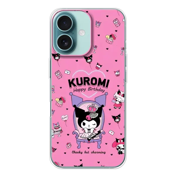 Чехол с принтом «KUROMI» для iPhone 16