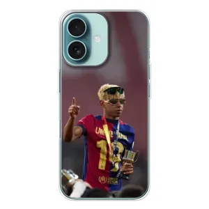 Чехол с футболистом Ламин Ямаль iPhone 16