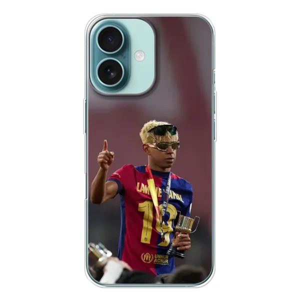 Чехол с принтом «Lamine Yamal» для iPhone 16 Чехол с принтом «Lamine Yamal» для iPhone 16