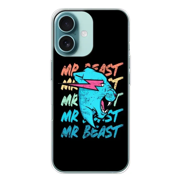 Чохол з принтом «logo Mr beast» для iPhone 16