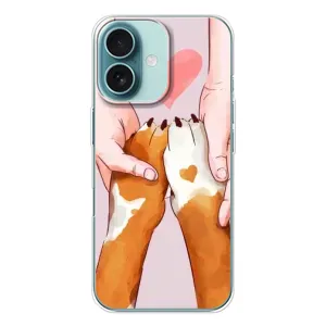 Чохли з собаками для iPhone 16 (VPrint) (Любовь до собак)