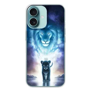 Чохол з картинкою ЛЕВ для iPhone 16 (VPrint) (Маленький лев)