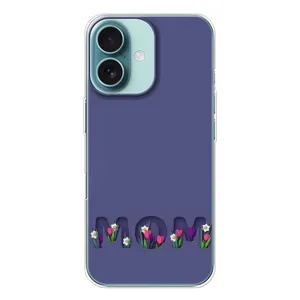 Чехлы для мамы на iPhone 16 (Мама в цветах)