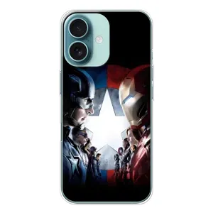 Чохли з героями Марвел iPhone 16 (VPrint) (Марвел стайл)