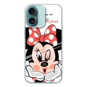 Эксклюзивный чехол для iPhone 16 (AlphaPrint - Мультяшные) (Маус Минни)